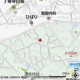 福岡県飯塚市弁分234周辺の地図