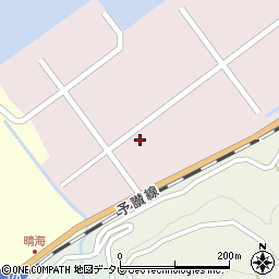愛媛県大洲市長浜町拓海3周辺の地図