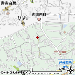 福岡県飯塚市弁分232周辺の地図