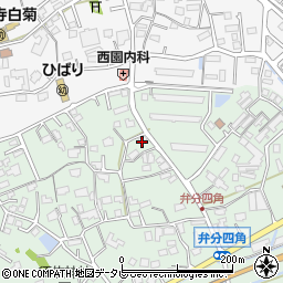 福岡県飯塚市弁分206周辺の地図