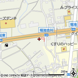 福岡県飯塚市堀池446周辺の地図
