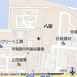 福岡県豊前市八屋2544周辺の地図