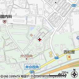 福岡県飯塚市弁分179-62周辺の地図