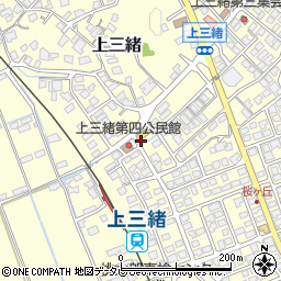 福岡県飯塚市上三緒215周辺の地図