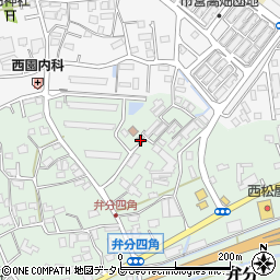 福岡県飯塚市弁分179周辺の地図