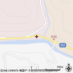 愛媛県上浮穴郡久万高原町上黒岩3448周辺の地図