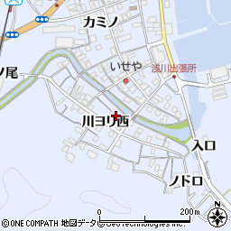 徳島県海部郡海陽町浅川川ヨリ西62周辺の地図