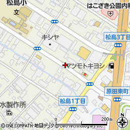 松島1号公園周辺の地図