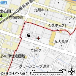 株式会社ケービーエル　福岡営業所周辺の地図