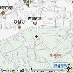 福岡県飯塚市弁分223周辺の地図