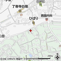 福岡県飯塚市弁分227周辺の地図