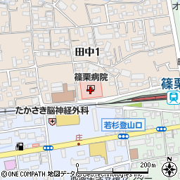 篠栗病院（井上会）周辺の地図