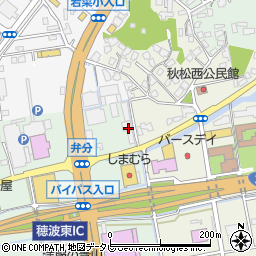 福岡県飯塚市弁分24周辺の地図