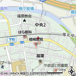 福岡県広域森林組合本店周辺の地図