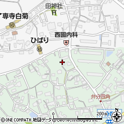 福岡県飯塚市弁分222-4周辺の地図