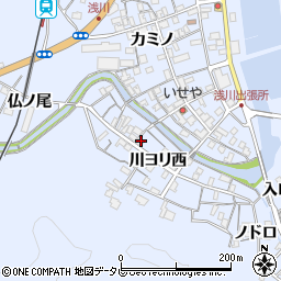 徳島県海部郡海陽町浅川川ヨリ西41周辺の地図