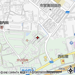 福岡県飯塚市弁分179-89周辺の地図