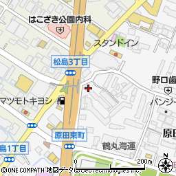 原田1号公園周辺の地図