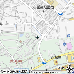 福岡県飯塚市弁分179-105周辺の地図
