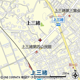 福岡県飯塚市上三緒478周辺の地図
