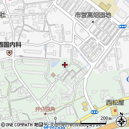福岡県飯塚市弁分179-16周辺の地図