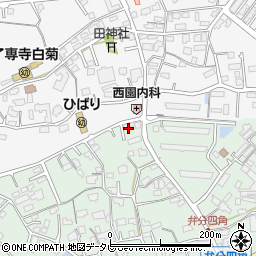 福岡県飯塚市弁分220周辺の地図