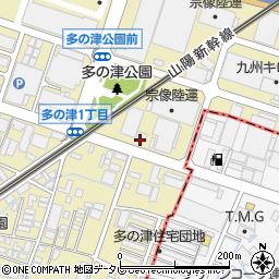 日本澱粉工業　福岡支店　福岡配送センター周辺の地図