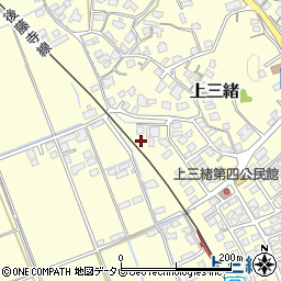 福岡県飯塚市上三緒1077周辺の地図