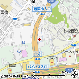 ブックオフ　飯塚店周辺の地図