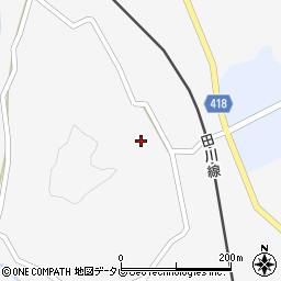 福岡県田川郡赤村小内田周辺の地図