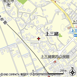 福岡県飯塚市上三緒523周辺の地図