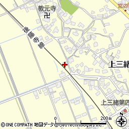 福岡県飯塚市上三緒743周辺の地図