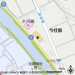 おおとう桜街道周辺の地図