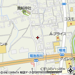 福岡県飯塚市堀池270-4周辺の地図
