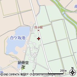 福岡県飯塚市赤坂214周辺の地図