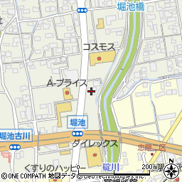 松隈アパート周辺の地図