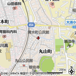 清水町公民館周辺の地図