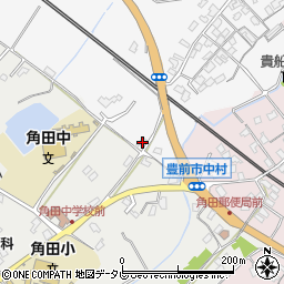 福岡県豊前市畠中184周辺の地図