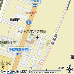 九州電力箱崎社宅周辺の地図