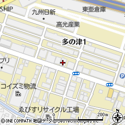 株式会社古荘本店　福岡支店肌着館周辺の地図