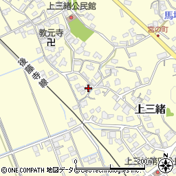 福岡県飯塚市上三緒736周辺の地図