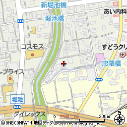 福岡県飯塚市堀池74周辺の地図