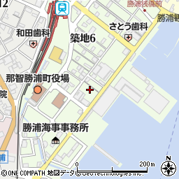 ローソン那智勝浦築地店周辺の地図