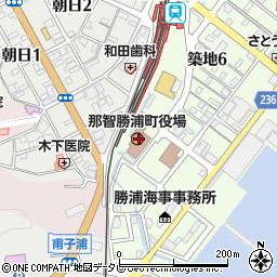 那智勝浦町役場周辺の地図