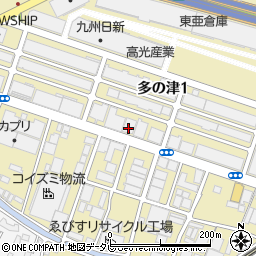 フジメン株式会社　社長室周辺の地図
