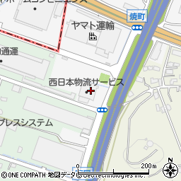 西日本物流サービス株式会社周辺の地図