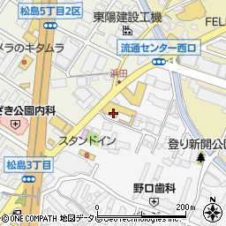 福岡トヨペット流通センター店周辺の地図