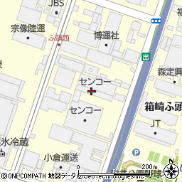 センコー株式会社九州主管支店福岡ＰＤセンター周辺の地図