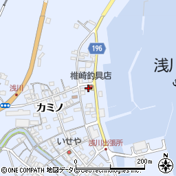 徳島県海部郡海陽町浅川港町5-3周辺の地図