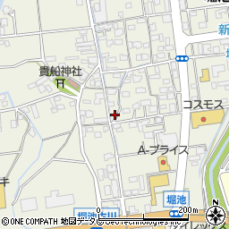 福岡県飯塚市堀池223周辺の地図